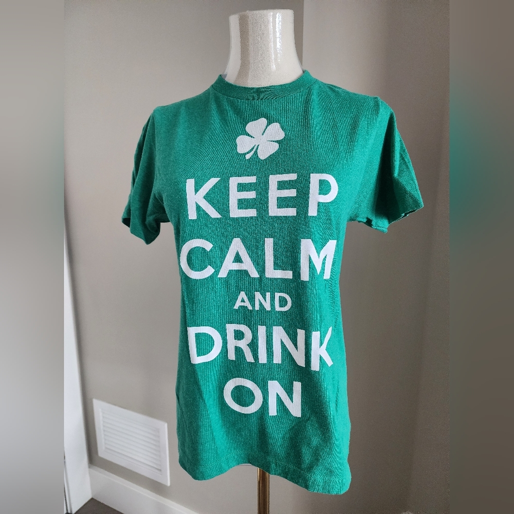 Keep Calm And Drink On Tshirt Unisex